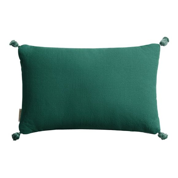 World Market Woven Teal Blue Pillows Set of 2 NEW - Picture 3 of 9